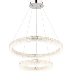 Globo Lighting Laurel hanglamp 1x72 W chroom 67387-72
