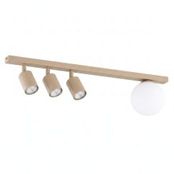 Emibig Baster plafondlamp 4x10 W beige 1814/4