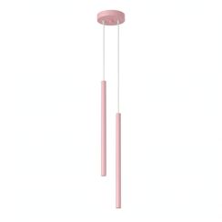 Sollux Lighting Pastelo hanglamp 2x8 W roze SL.2130