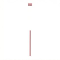 Sollux Lighting Pastelo hanglamp 1x8 W wit-roze SL.2129