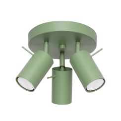 Sollux Lighting Ring plafond 3x10 W groen SL.2180