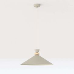 Emibig Olivio hanglamp 1x10 W beige 1750/1M