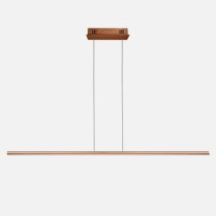 Altavola Design Ledowe Okręgi hanglamp 1x15 W koper LA089/P_120_4k_copper_dimm