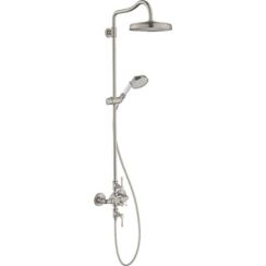 Axor Montreux doucheset wand met thermostaat staal 16572800