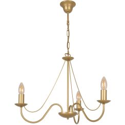 Kaja Bartez hanglamp 3x10 W gouden KZ-3990