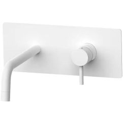 Paffoni Light wastafelkraan inbouw wit LIG105BO