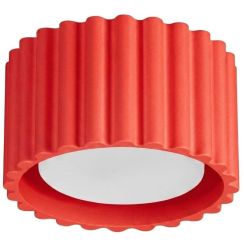 Sollux Lighting Aura plafondlamp 1x10 W rood SL.2421