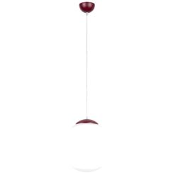 Sollux Lighting Ugo hanglamp 1x15 W bourgondisch rood SL.2223