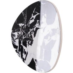 MaxLight Marbles wandlamp 1x10 W zwart W0392