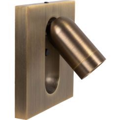 MaxLight Bronz wandlamp 1x3 W bruin W0433