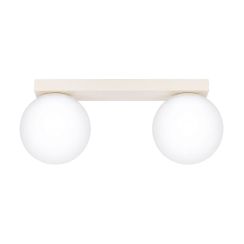 Sollux Lighting Yoli plafondlamp 2x8 W beige SL.2233