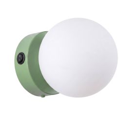 Sollux Lighting Yoli wandlamp 1x8 W groen SL.2268