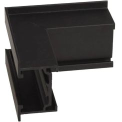 MaxLight Micro11 l-profiel x W zwart NT0015