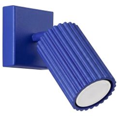 Sollux Lighting Karbon wandlamp 1x10 W blauw SL.2318