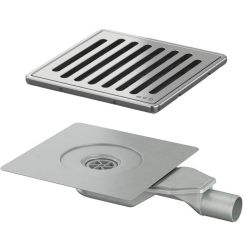 Set doucheafvoer ACO 9010.68.07, doucheafvoer ACO 2245.25.00