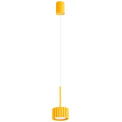 Sollux Lighting Aura hanglamp 1x10 W geel SL.2688
